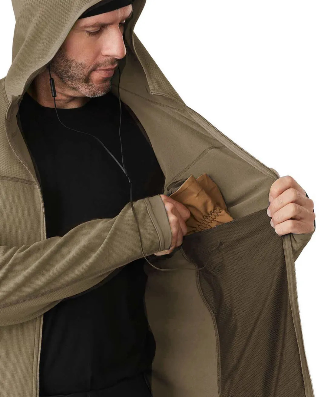 Naga Hoody Full Zip Men's (Gen2.1) Crocodile