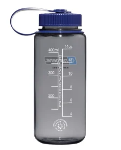 Nalgene Weithals Sustain Trinkflasche 0,5L Grau