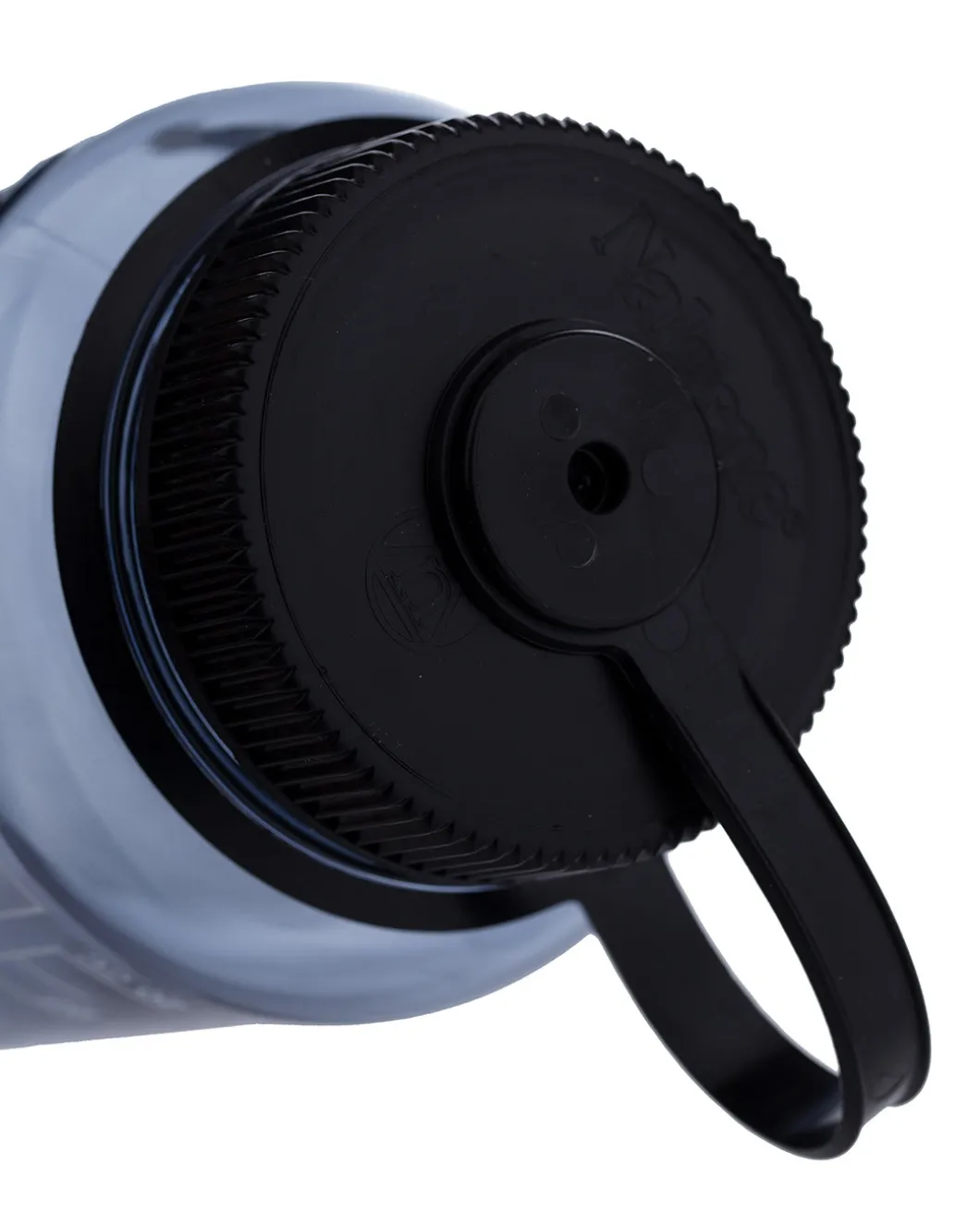 Nalgene Weithals Sustain Trinkflasche 1L Grau Schwarz