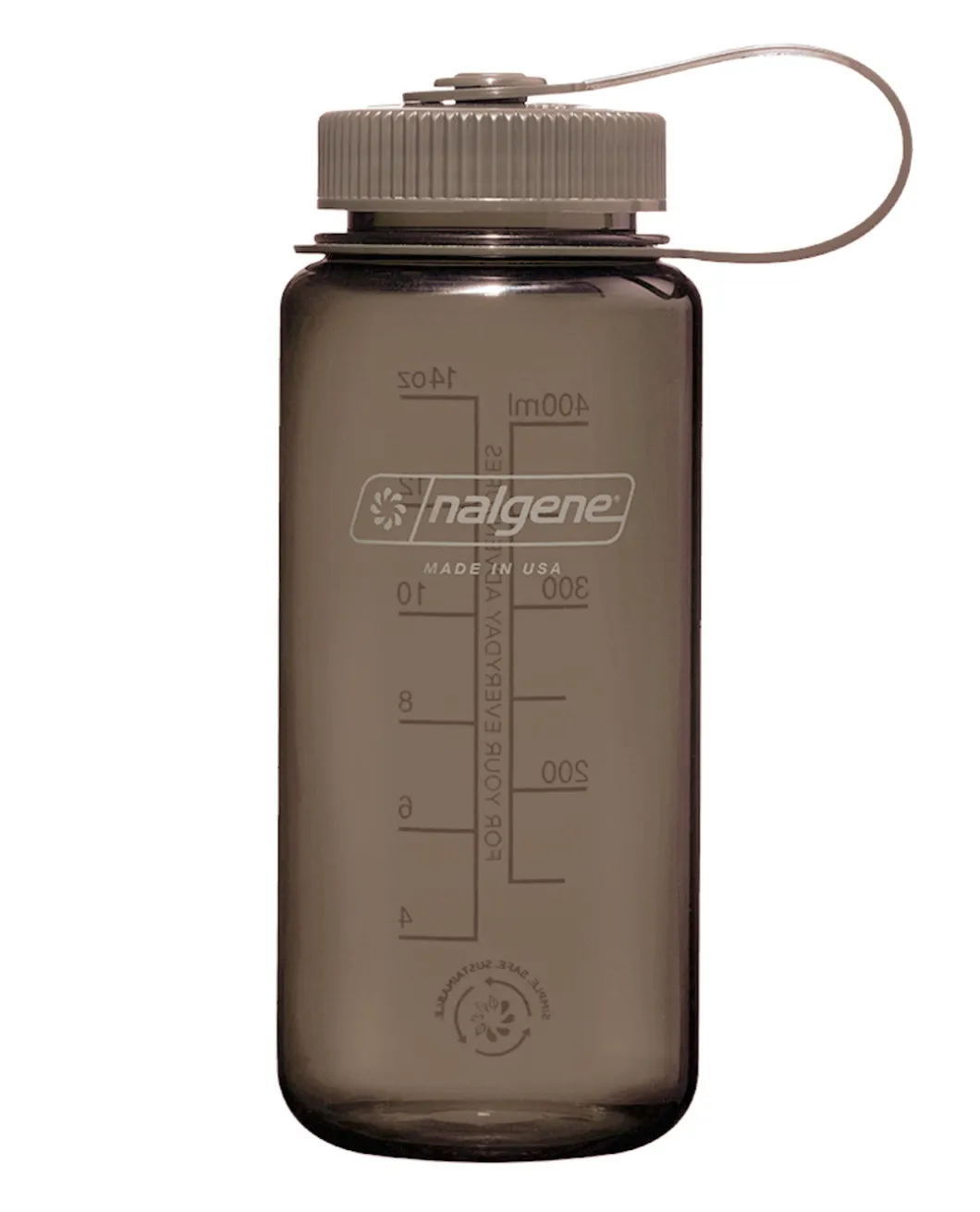 Nalgene Weithals Sustain Trinkflasche 0,5L Mocha