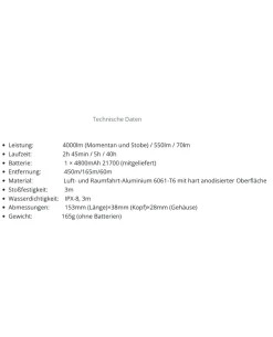 NEXTORCH TA30D MAX