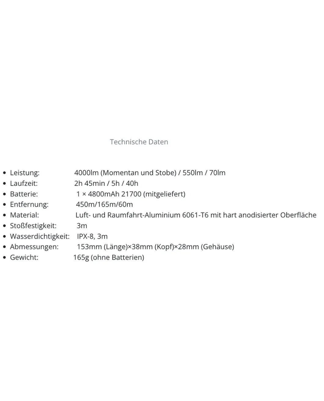 NEXTORCH TA30D MAX
