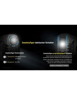 Nitecore EDC37 - 8000 Lumen