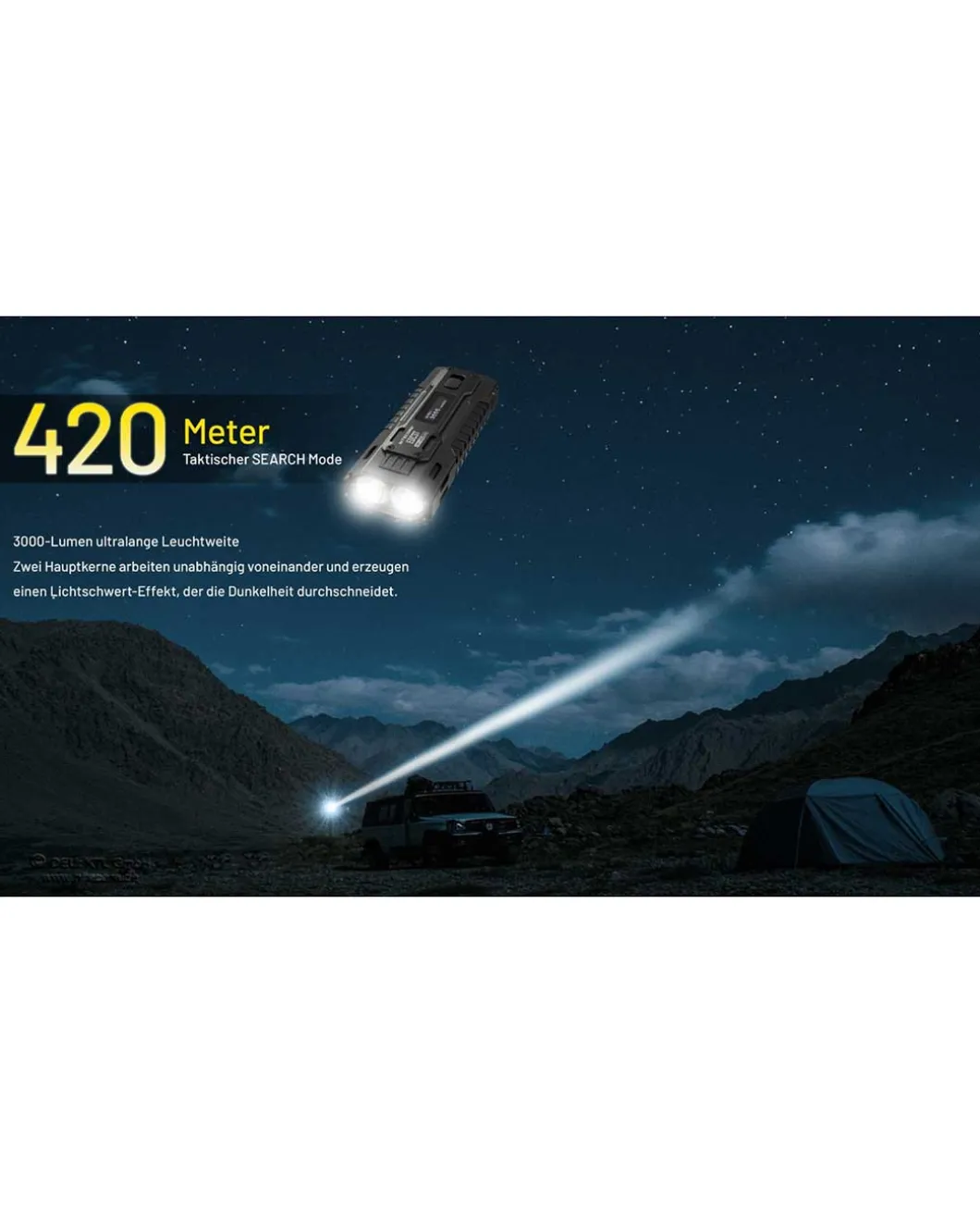 Nitecore EDC37 - 8000 Lumen