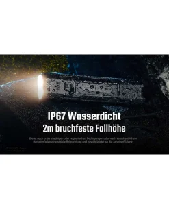 Nitecore EDC07 - 1500 Lumen MCT Schwarz