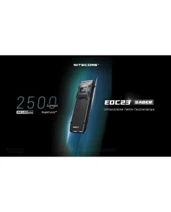 Nitecore EDC23 Saber - 2500 Lumen