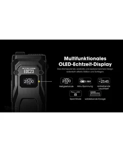 Nitecore EDC23 Saber - 2500 Lumen