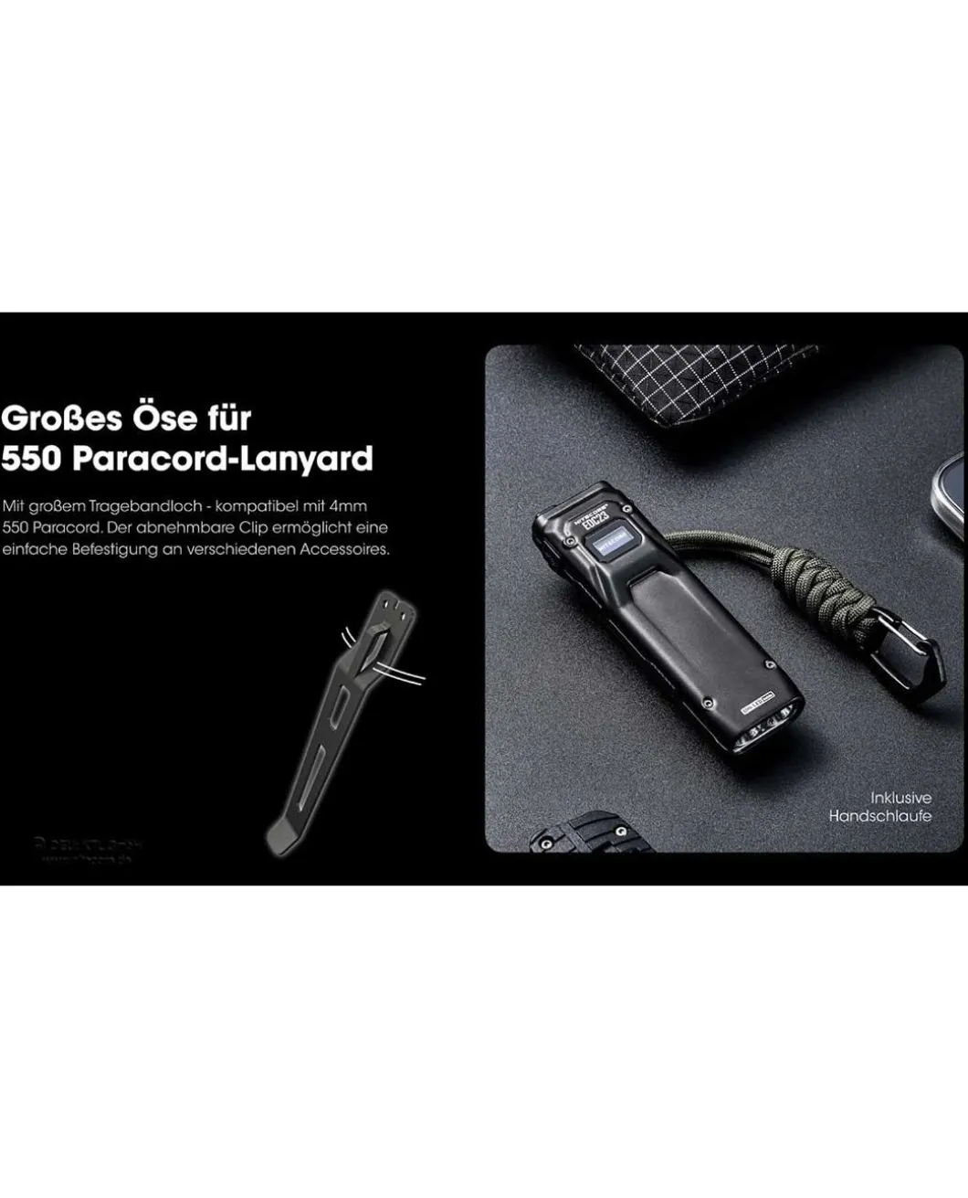 Nitecore EDC23 Saber - 2500 Lumen
