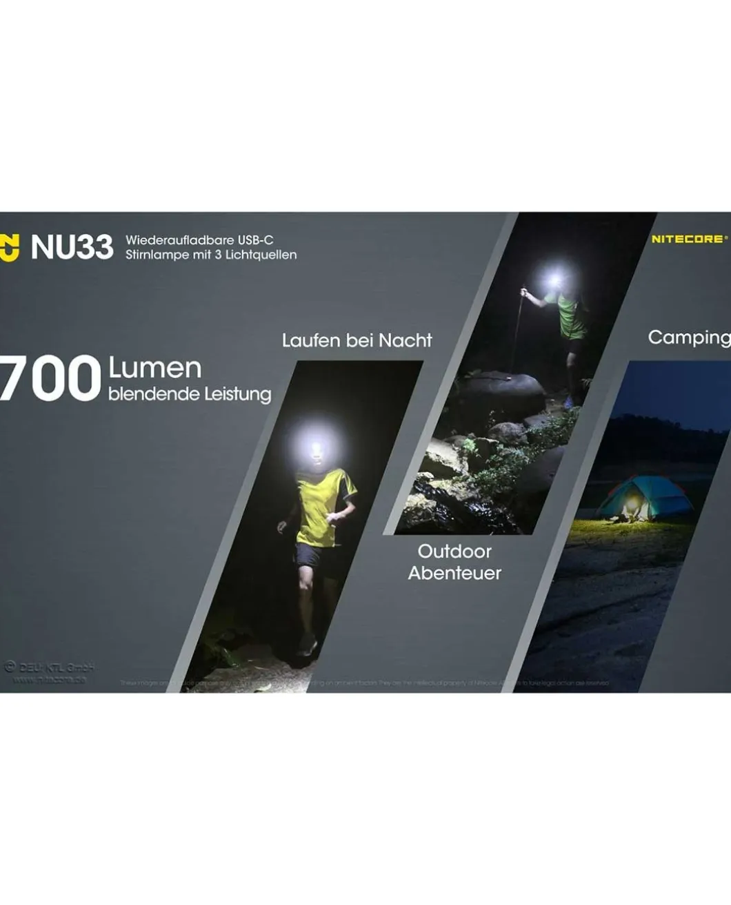Nitecore NU33 - 700 Lumen