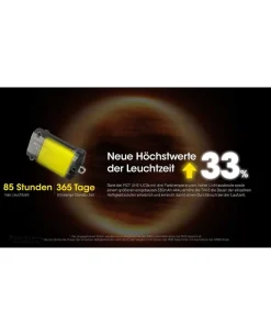 Nitecore TINI 3 - Schwarz, 600 Lumen