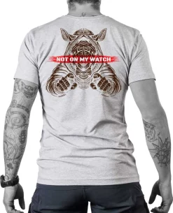 Not on my Watch Tee Jet Grey