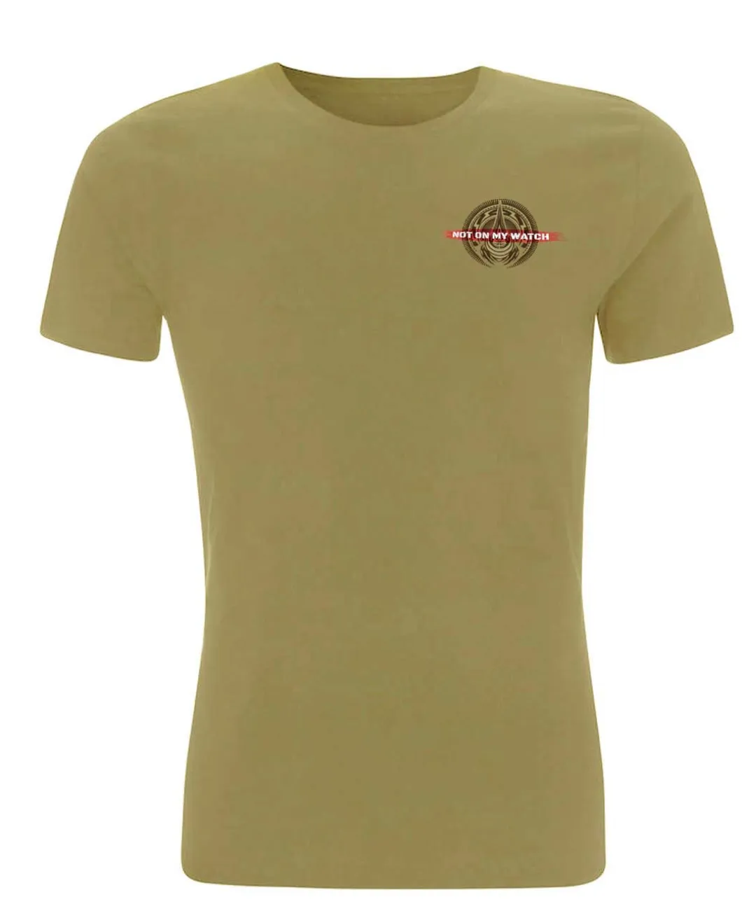 Not on my Watch Tee Moss Green