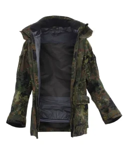 Nässeschutzjacke SpezKr 5farb Flecktarn