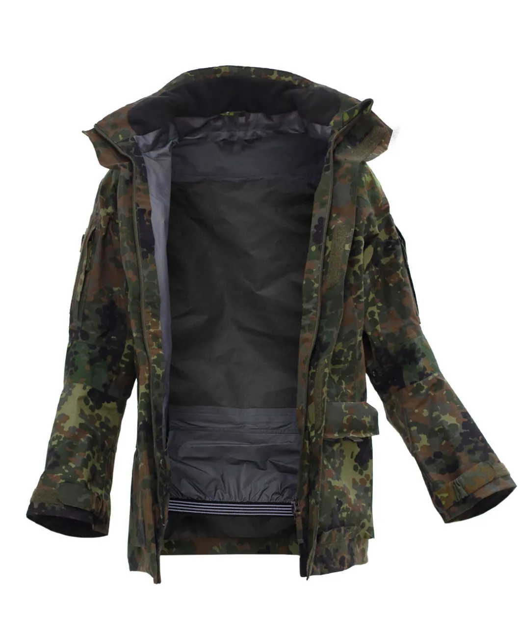 Nässeschutzjacke SpezKr 5farb Flecktarn