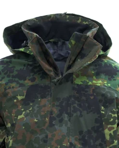 Nässeschutzjacke SpezKr 5farb Flecktarn