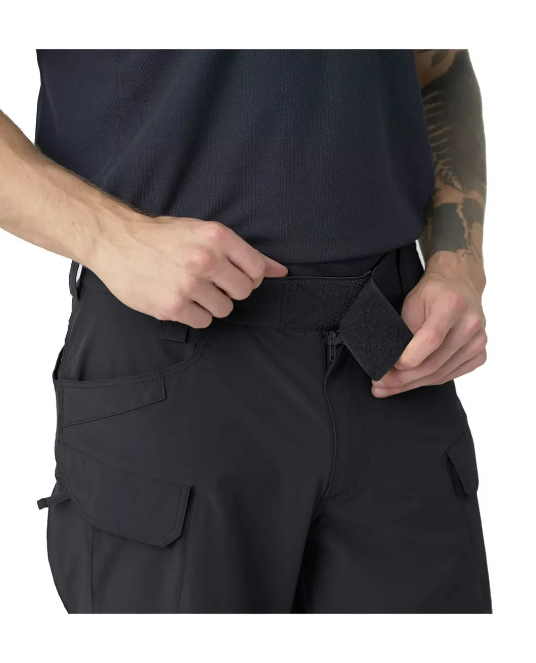 OTS Shorts 8.5" VersaStretch Lite Black Schwarz