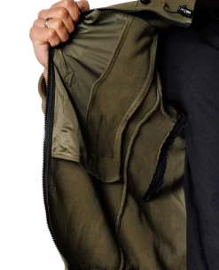 Patriot Jacket Double Fleece Black Schwarz