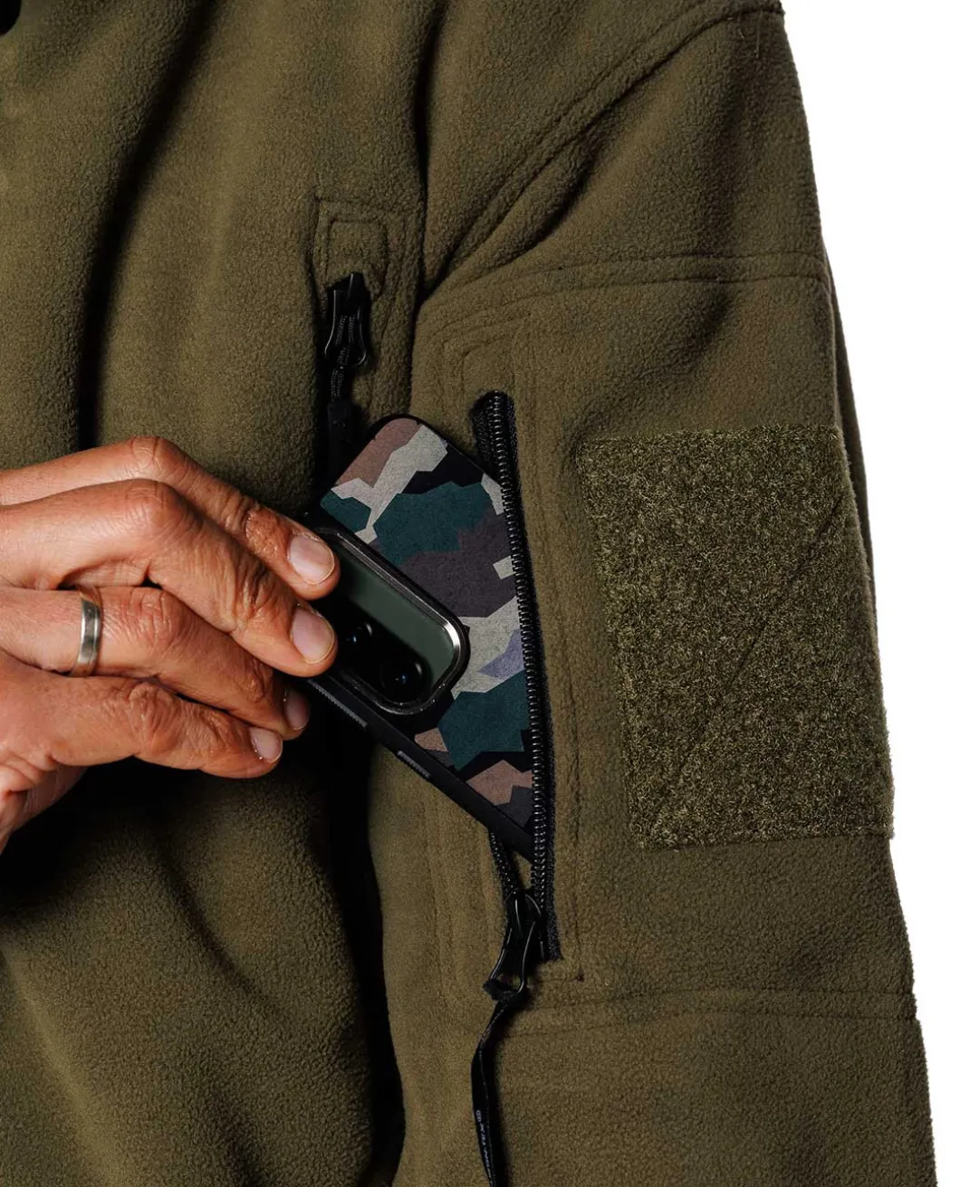 Patriot Jacket Double Fleece Coyote