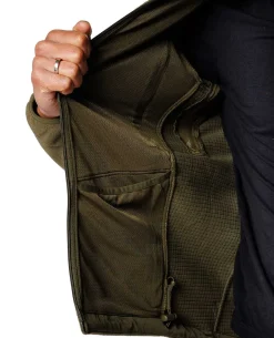Patriot Jacket MK2 Hybrid Fleece Black Schwarz