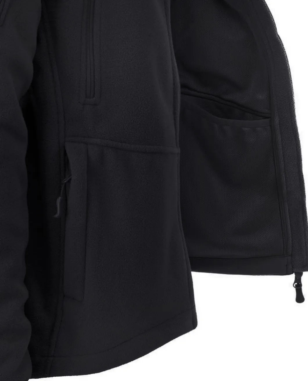 Patriot Jacket MK2 Hybrid Fleece Black Schwarz