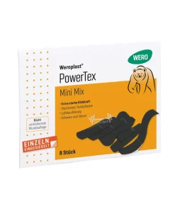 Pflasterset Weroplast PowerTex Mini Mix 8 tlg