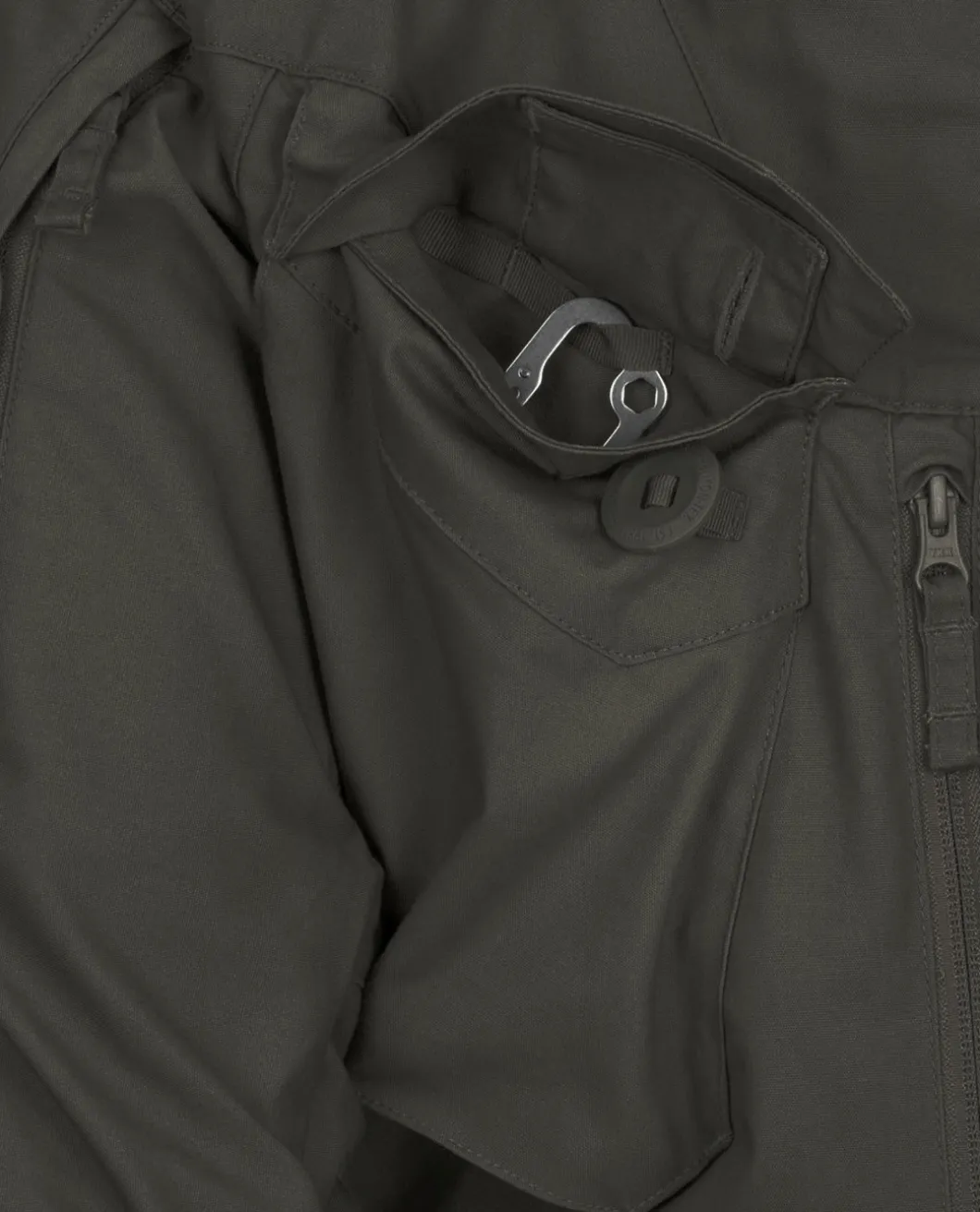 Pilgrim Anorak Jacket Taiga Green