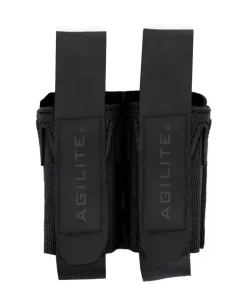 Pincer Pistol Double Pouch Black Schwarz