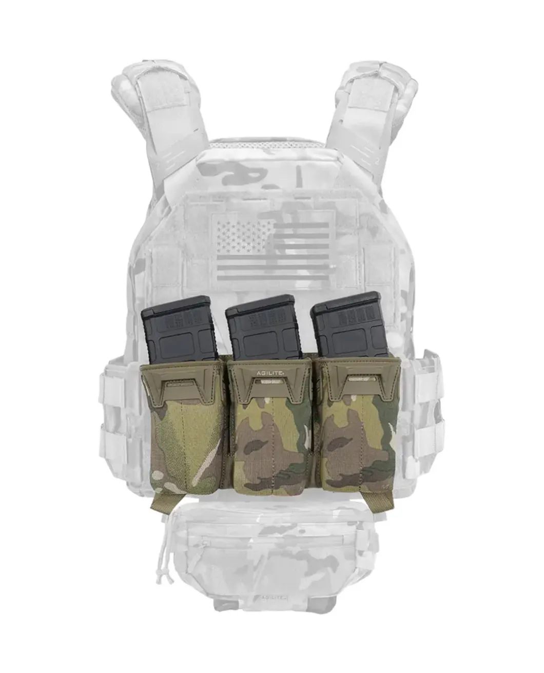 Pincer Placard Multi-Caliber MultiCam