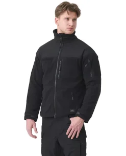 Polish Infantry Jacket Fleece Black Schwarz