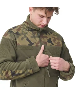 Polish Infantry Jacket Fleece Black Schwarz