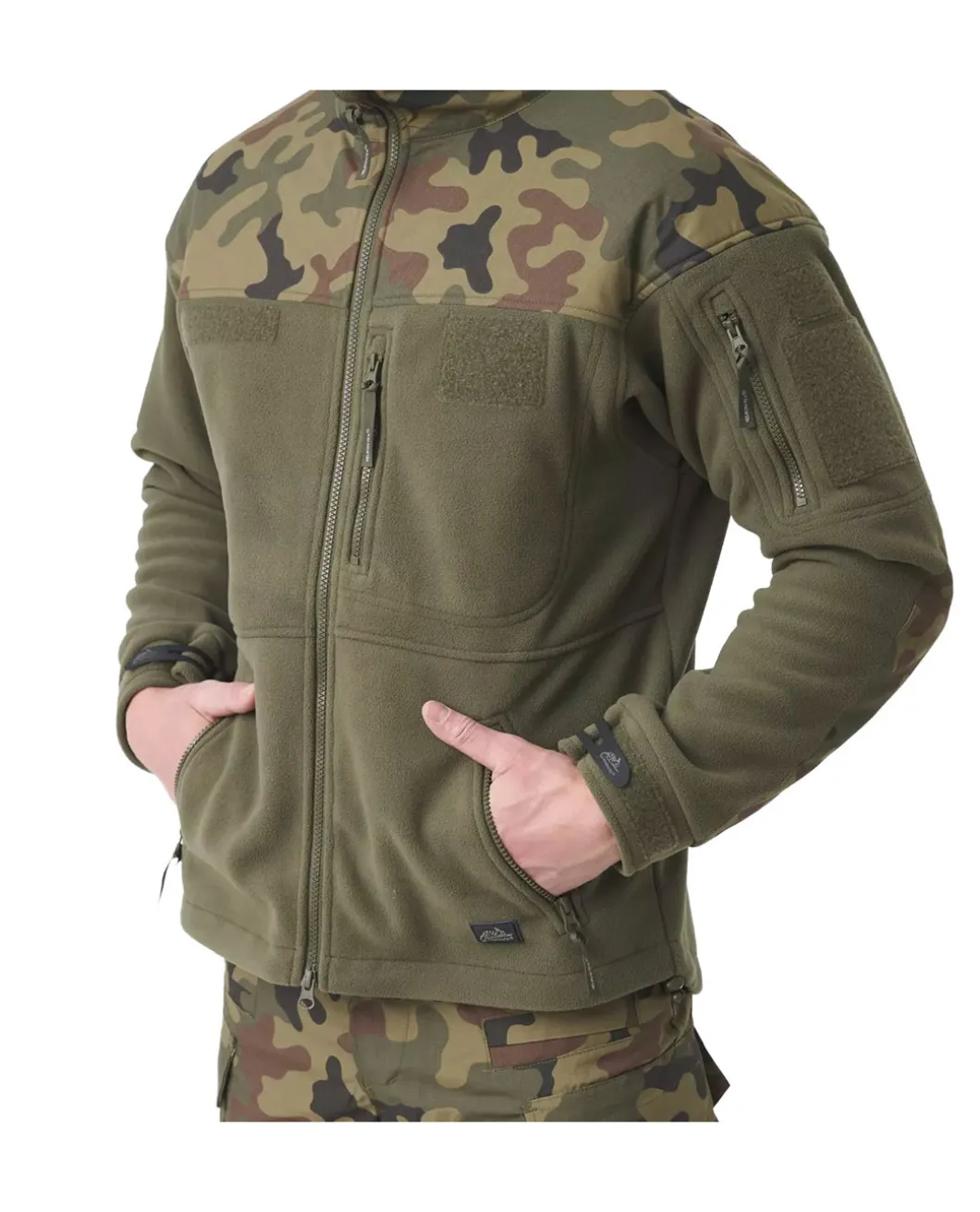 Polish Infantry Jacket Fleece Black Schwarz