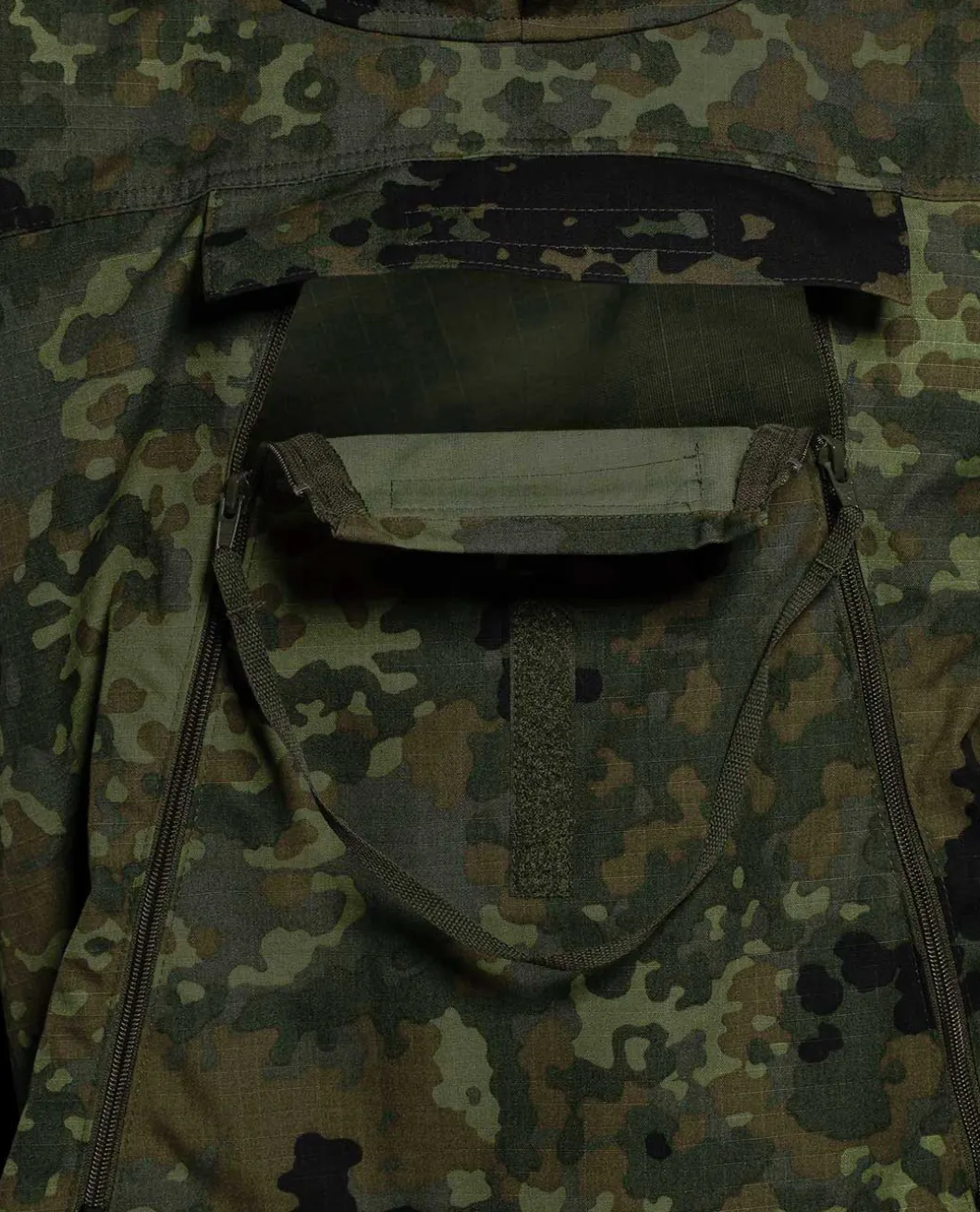 Poncho Flecktarn