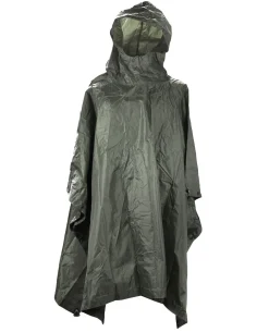 Poncho Ripstop Oliv