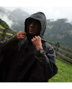 Poncho U.S. Model Black Schwarz