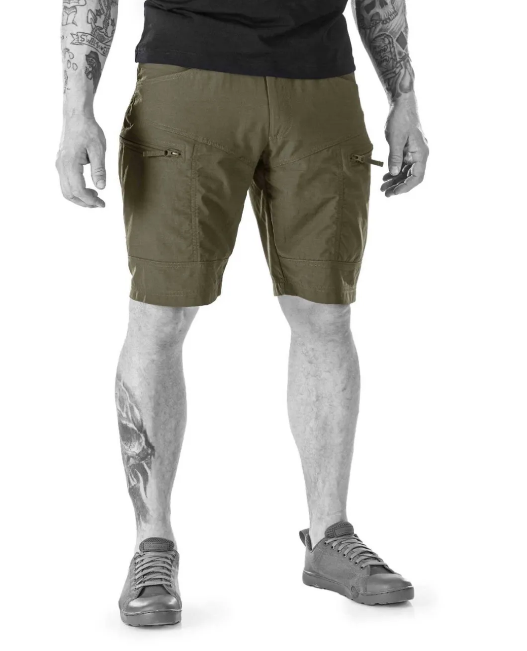 P-40 Ranger Shorts Brown Grey