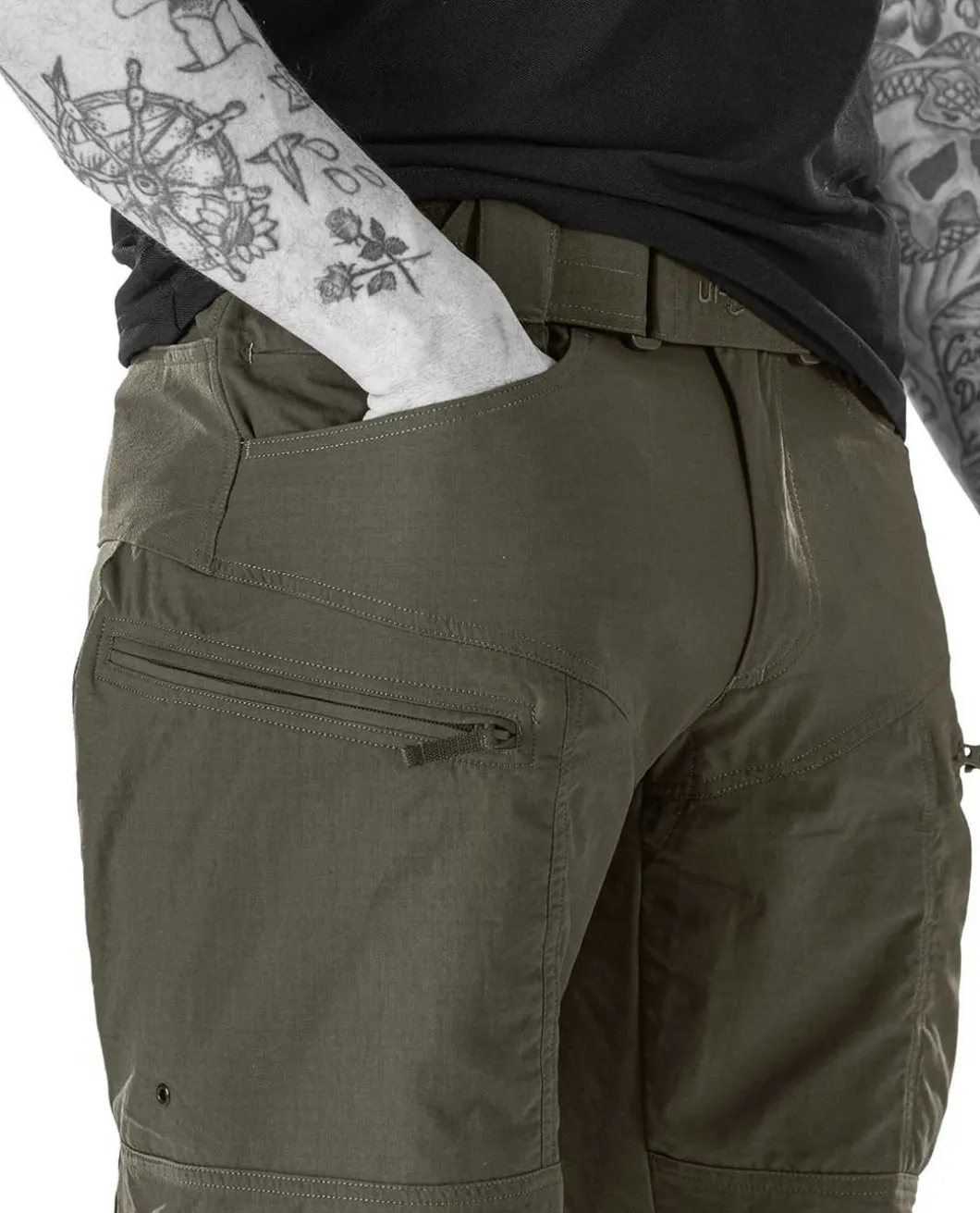P-40 Ranger Shorts Brown Grey