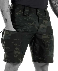 P-40 Ranger Shorts Multicam Black