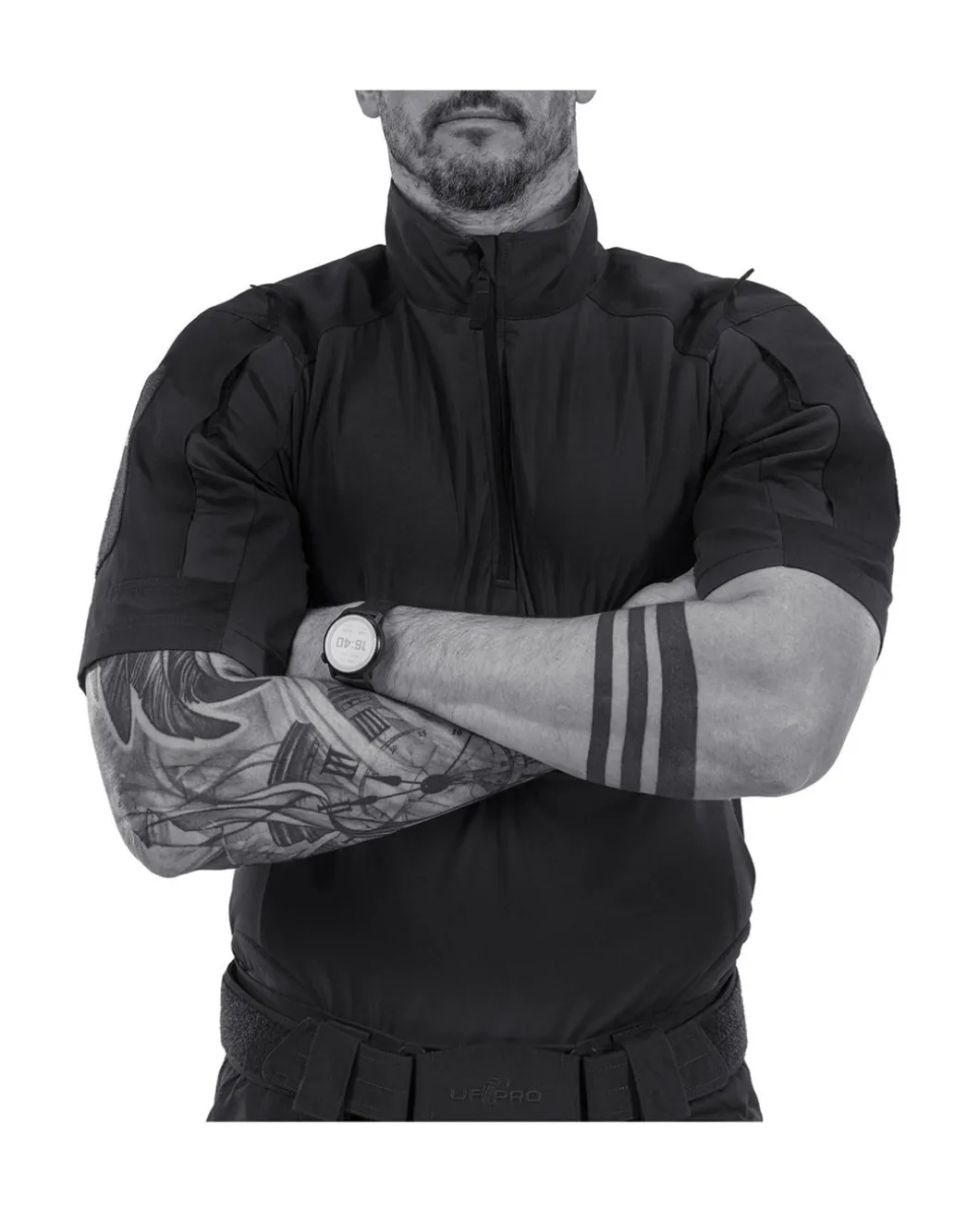 P-40 Responder Shirt Black Schwarz