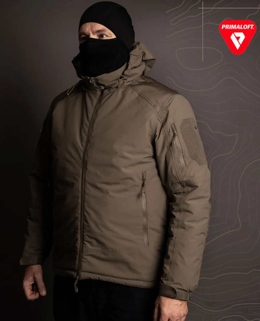 Primaloft Cold Weather Jacket Black Schwarz