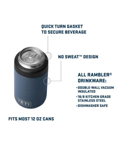 Rambler Colster Can Insulator White