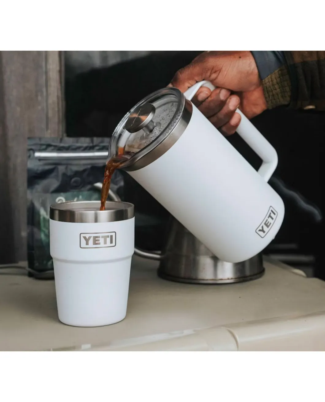 Rambler French Press White 34oz