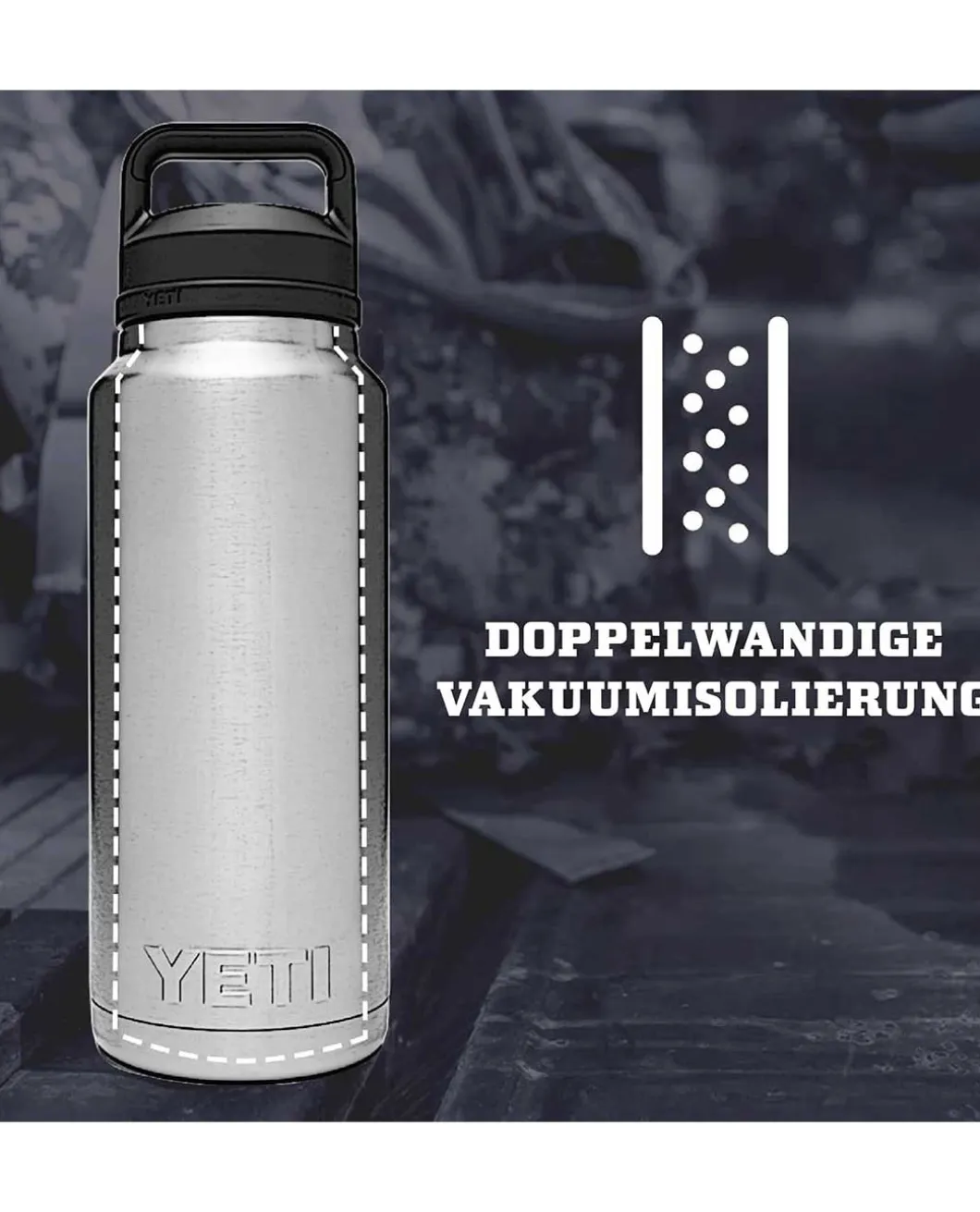 Rambler 36 Oz Bottle Black Schwarz
