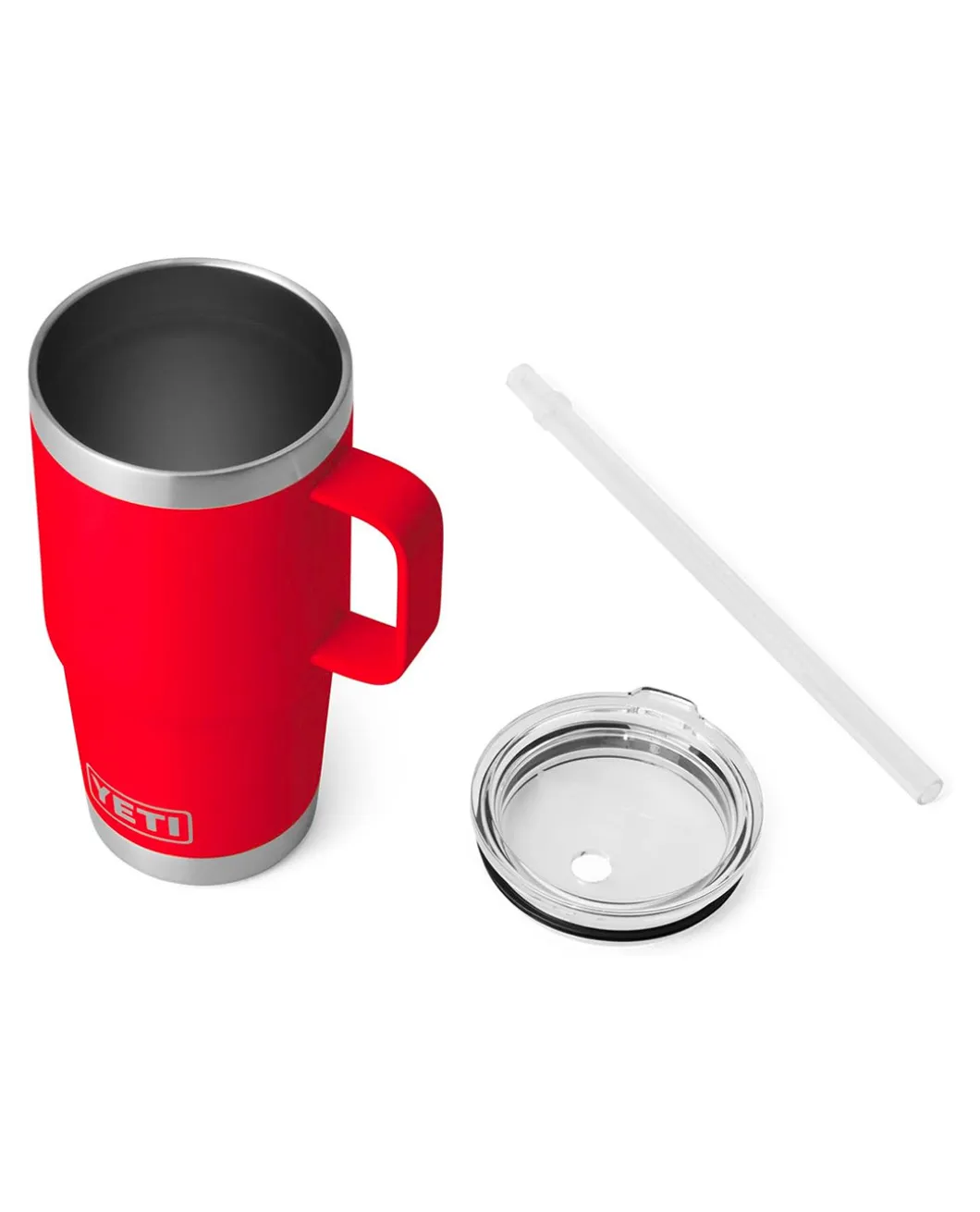 Rambler 25 Oz Straw Mug Rescue Red