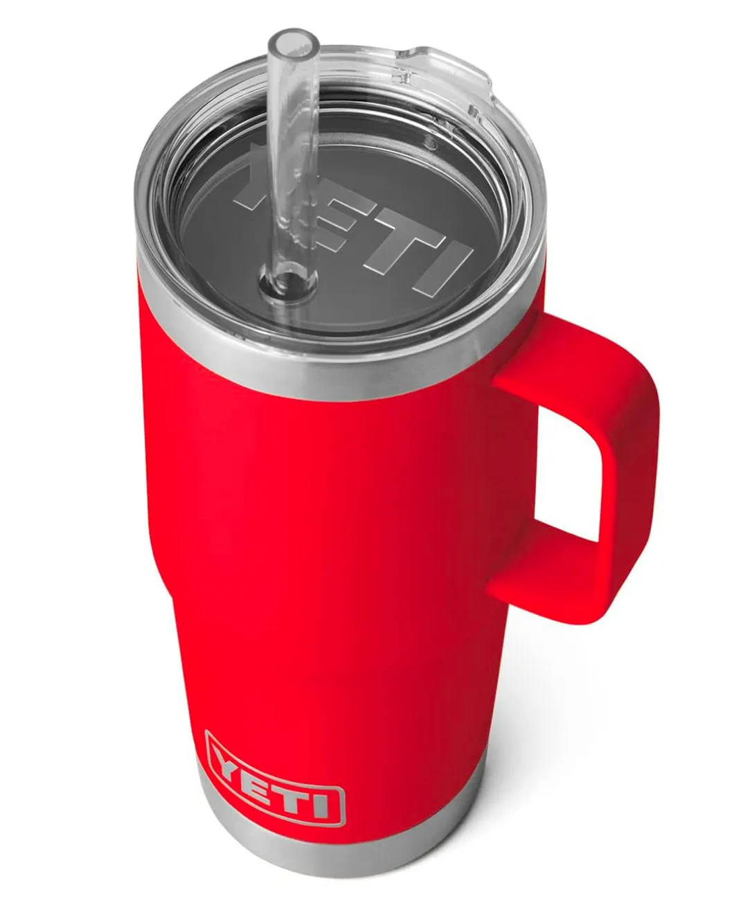 Rambler 25 Oz Straw Mug Rescue Red