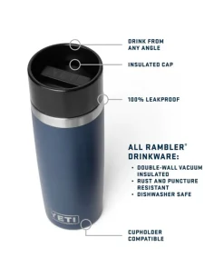 Rambler 16oz Travel Bottle Rescue Red