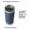 Rambler 20 Oz Tumbler Navy Blau