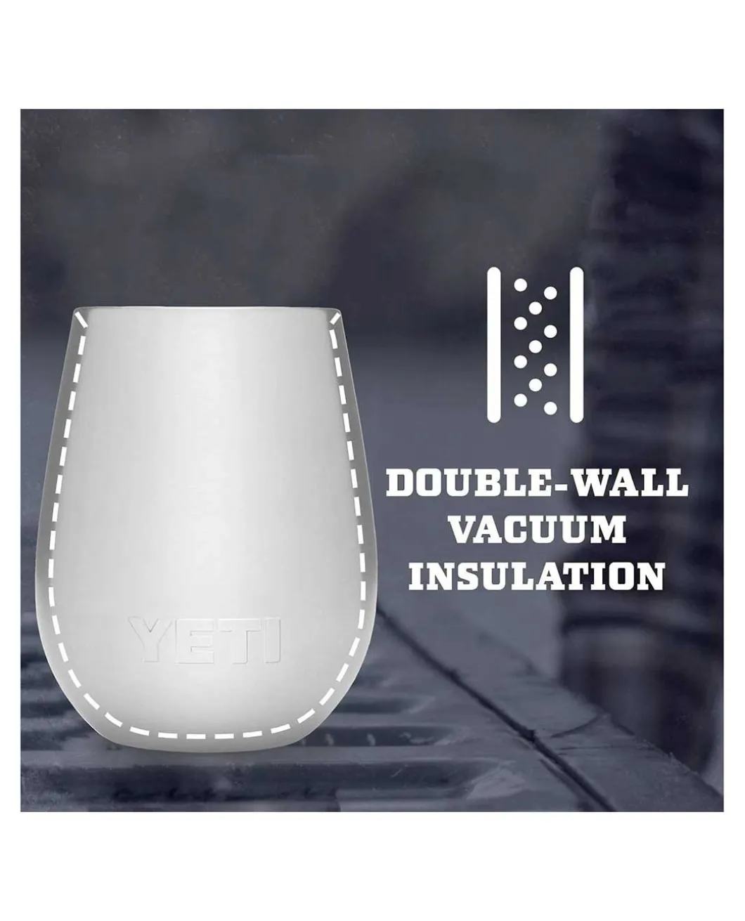 Rambler 10 Oz Wine Tumbler Rescue Red Rot