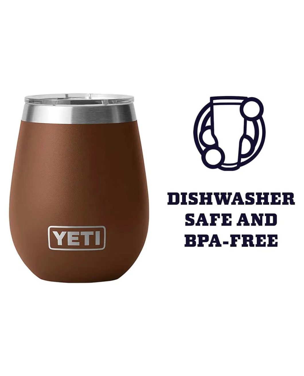 Rambler 10 Oz Wine Tumbler Rescue Red Rot