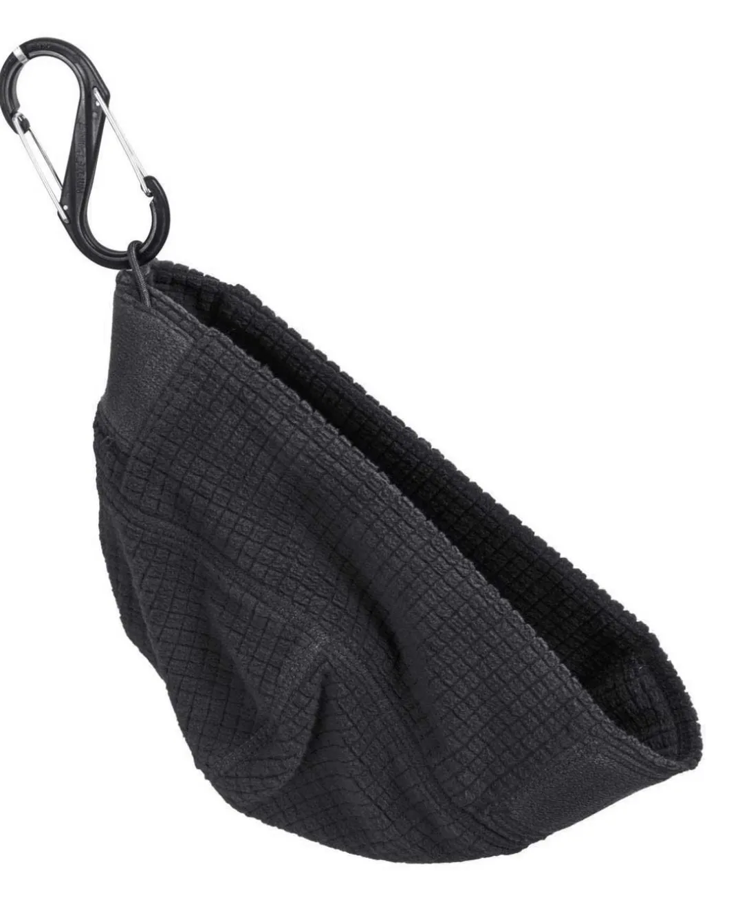 Range Beanie Grid Fleece Black Schwarz