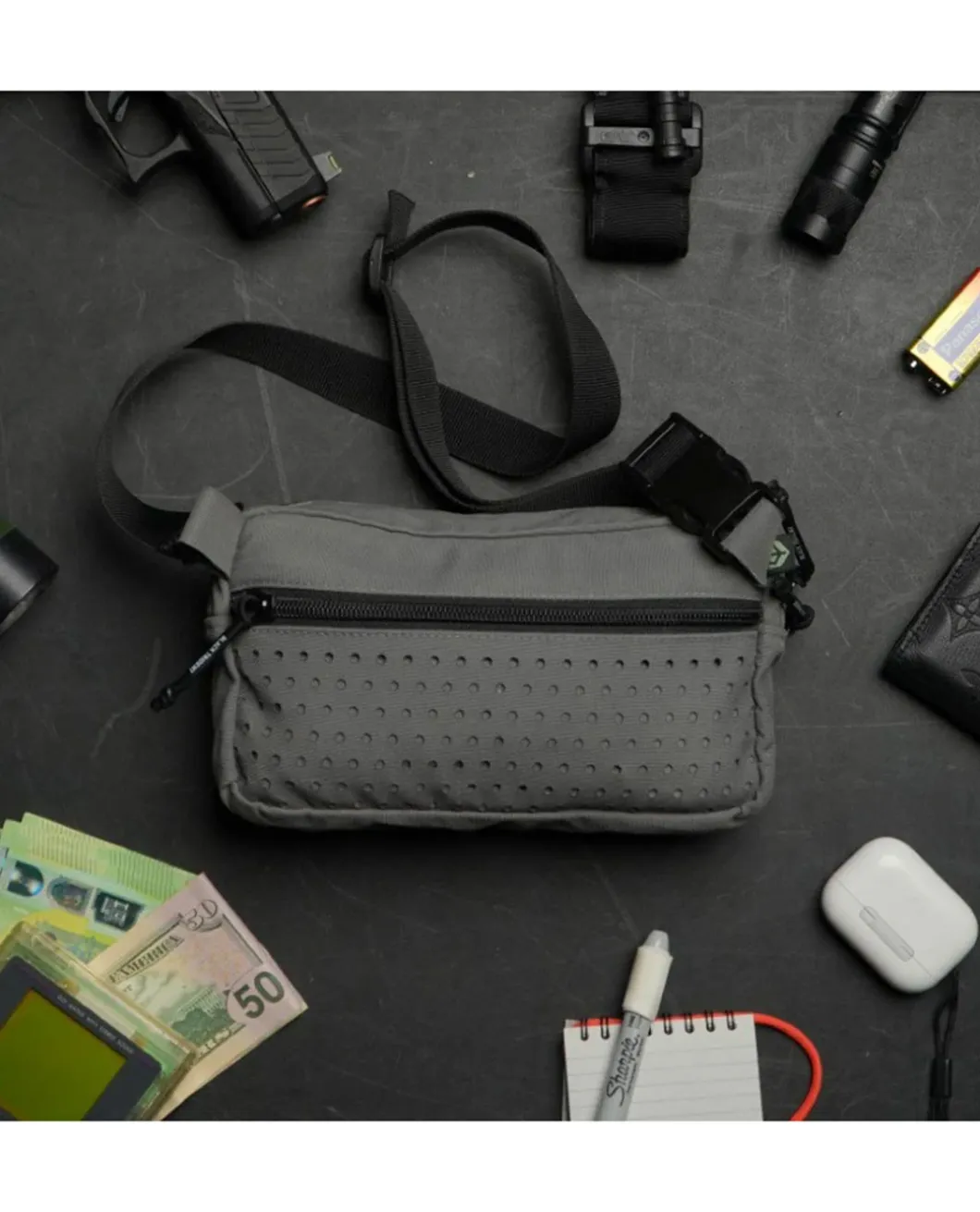 Sandstorm Fanny Pack Wolf Grey